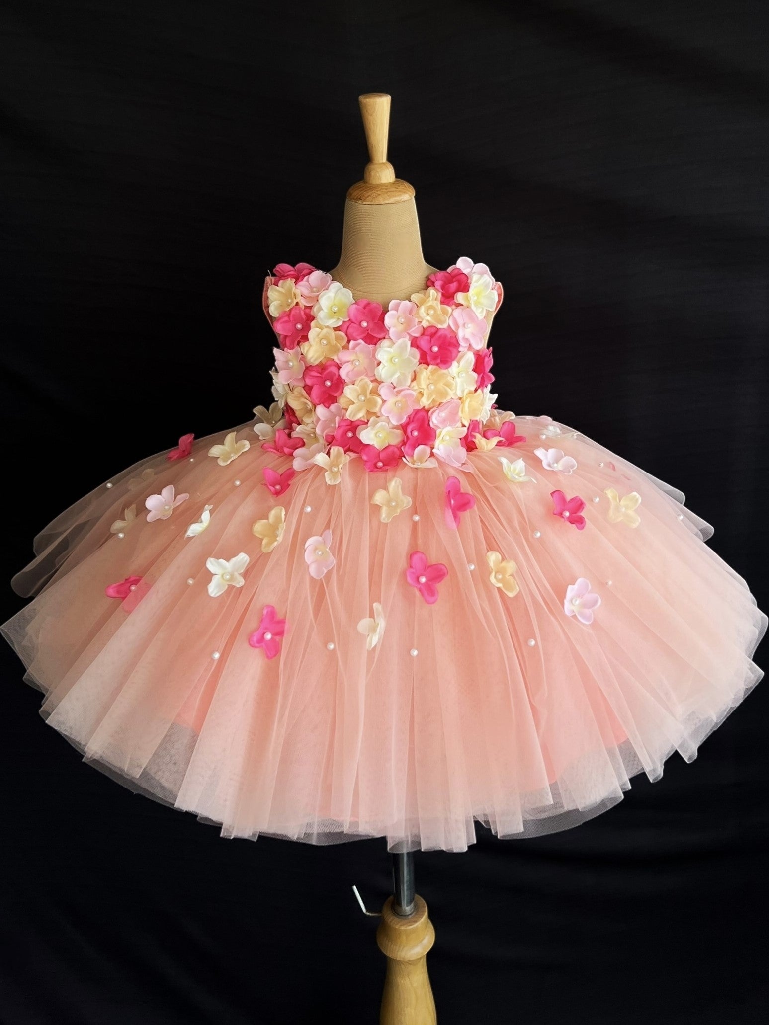 Peachy Meadow Magic Dress