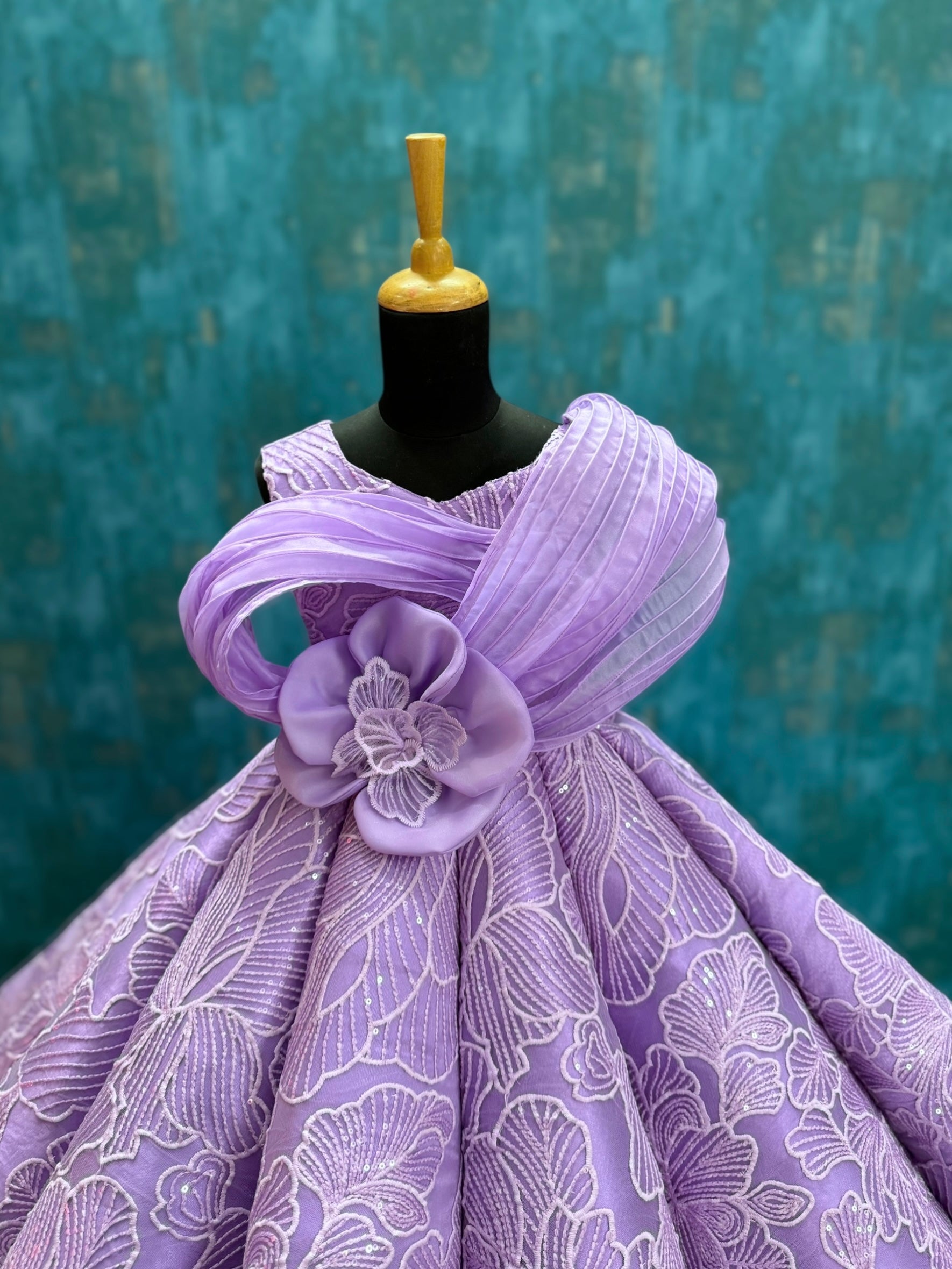 Starlight Lilac Blossom Heirloom Royal Princess Ball Gown