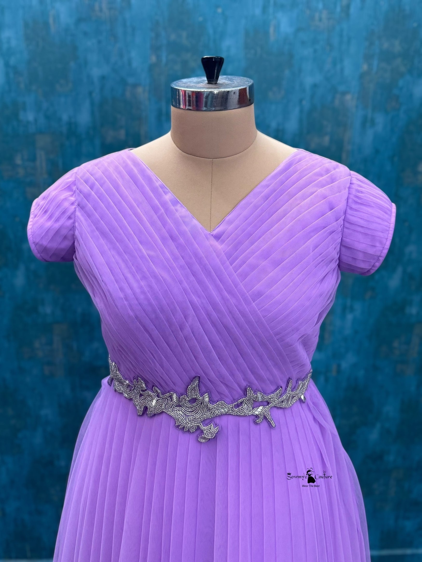 Buy Party Wear Dresses Online, Lavender Princess Mom & Daughter Set
