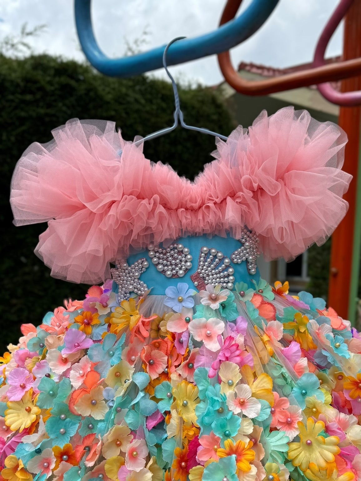 First Birthday Dress Online, Mermaid Theme Birthday Dress