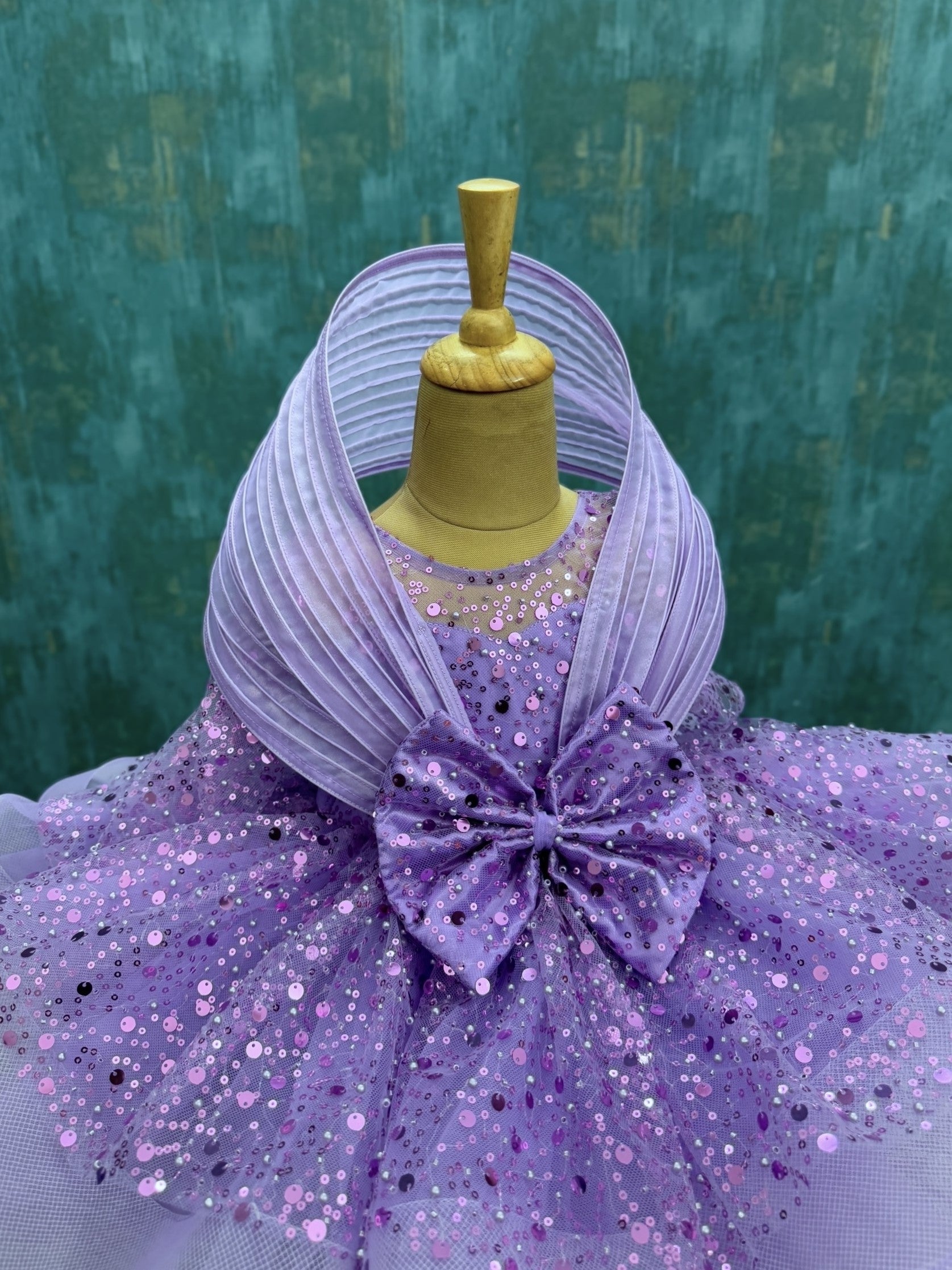 Buy Mother Daughter Dresses Online, Lavender Bow Fairy Gown Duo