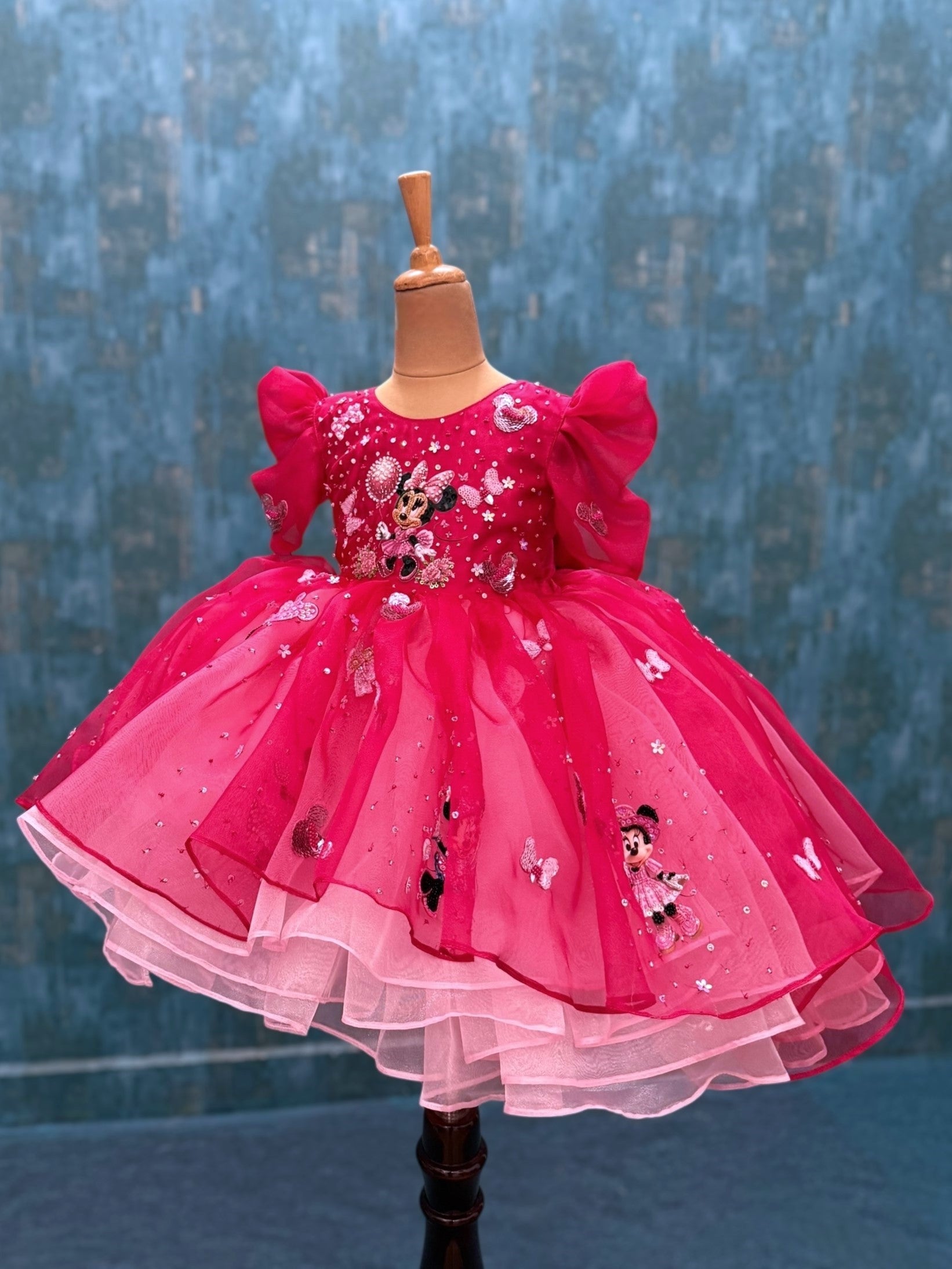 Disney gown Online, Minnie Mouse Sparkle Tulle Birthday Dress