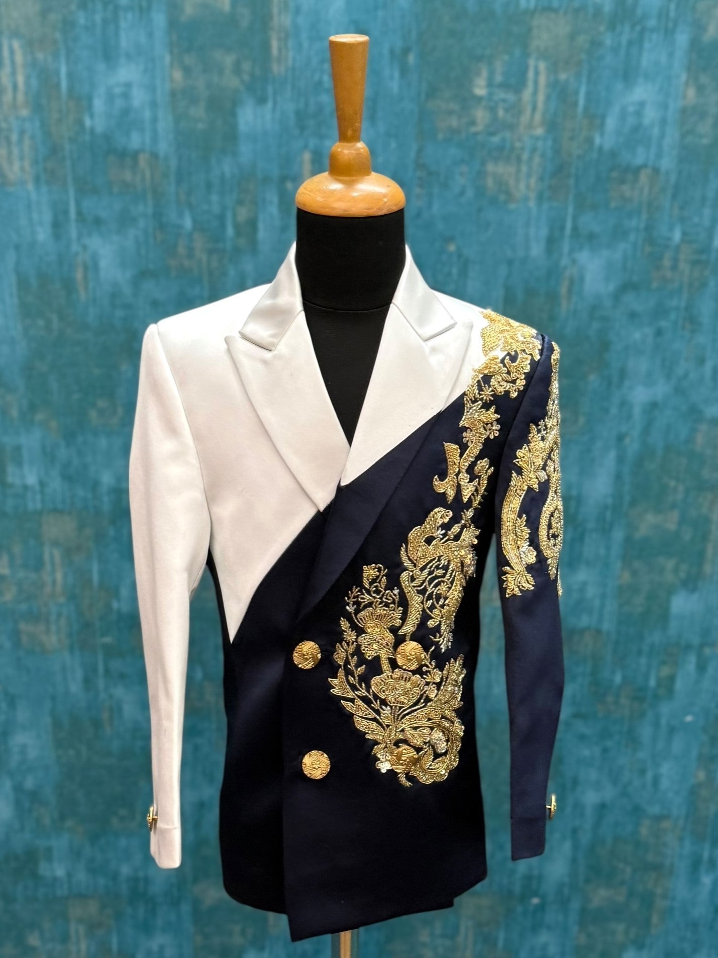 Imperial Gold Royale Coat- Comes with Pant and Shirt
