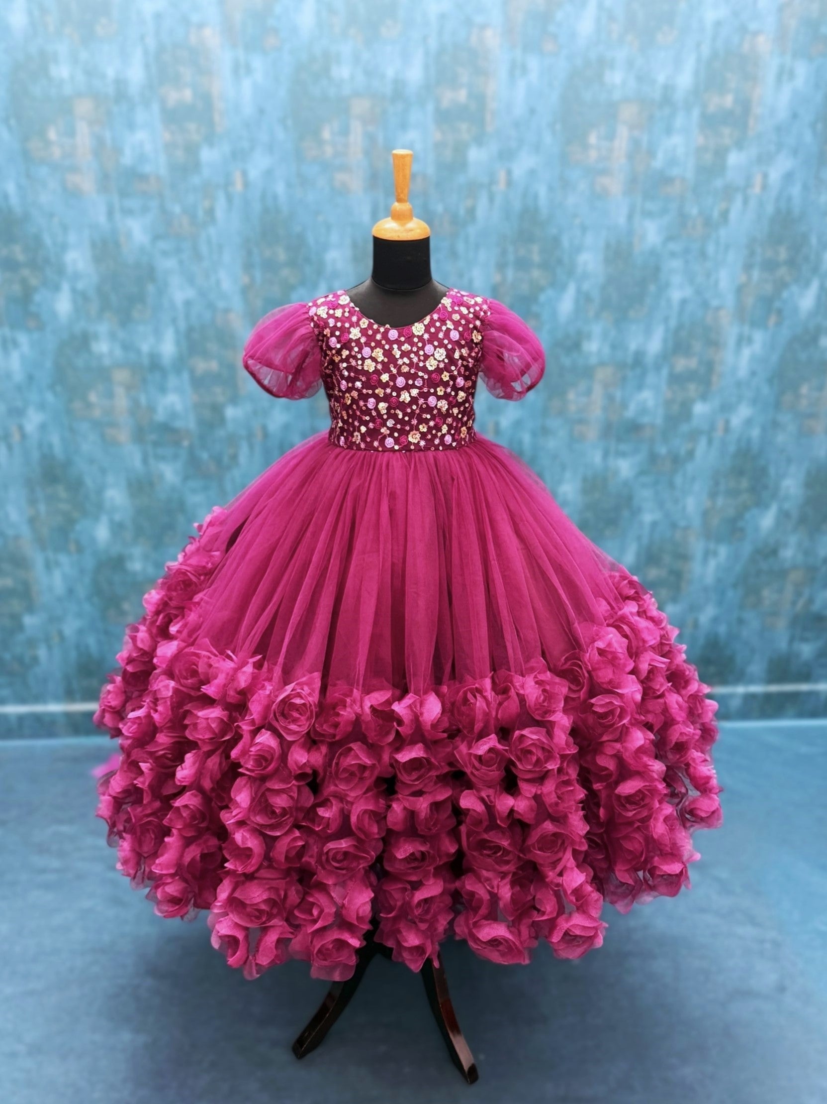 Royal Rosette Princess Dress