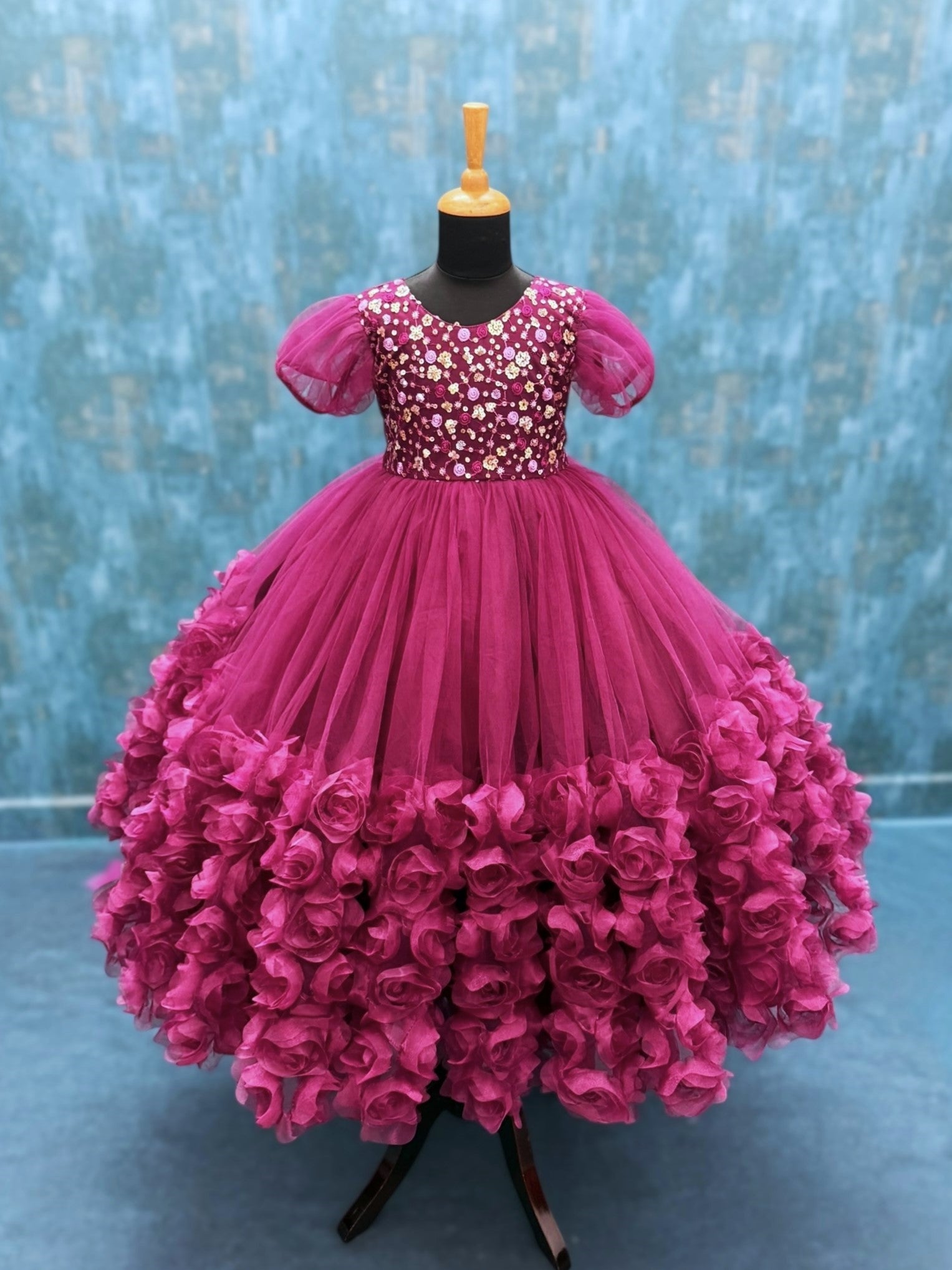 Royal Rosette Princess Dress