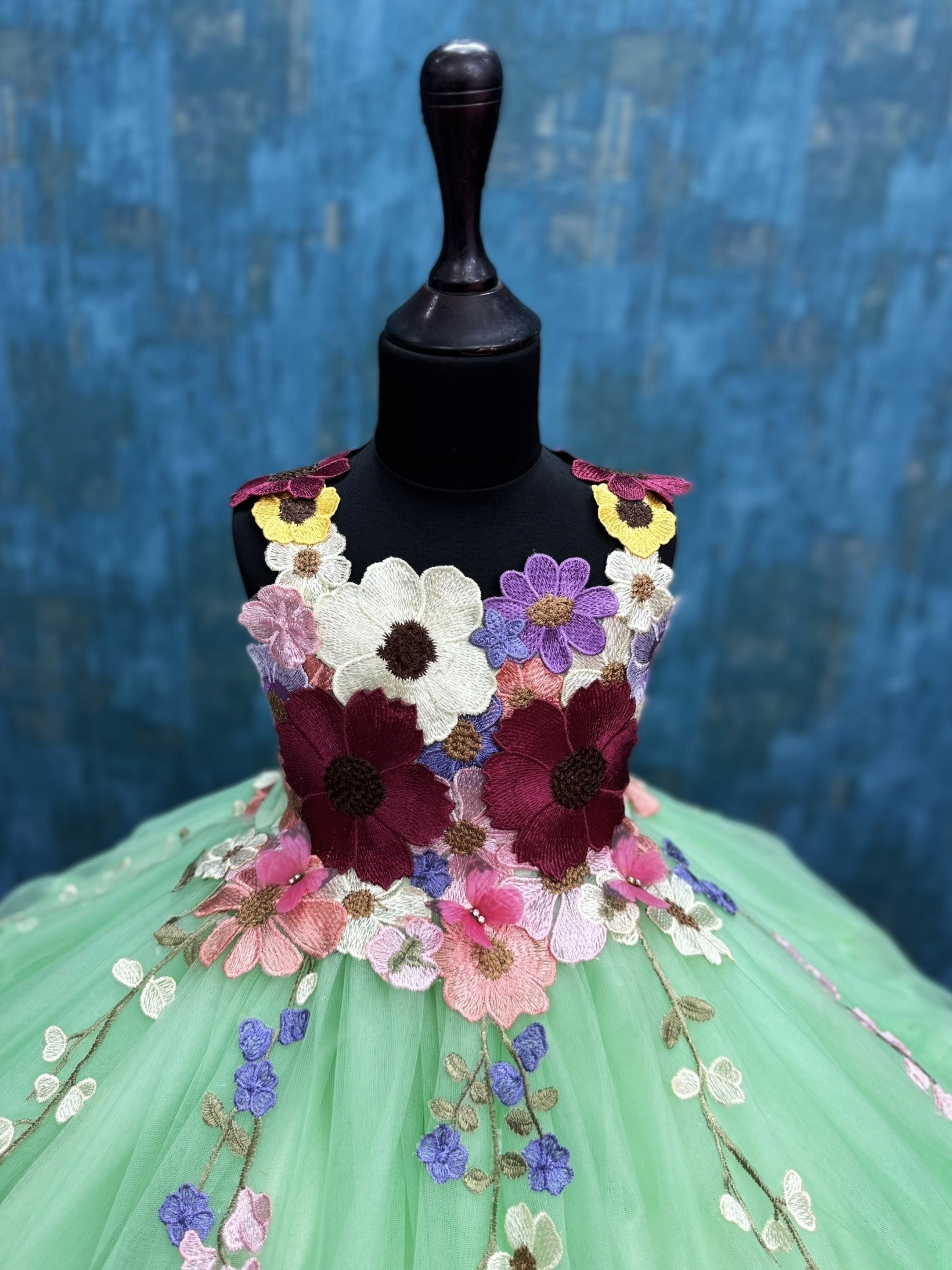 Mint Garden Nymph Dress