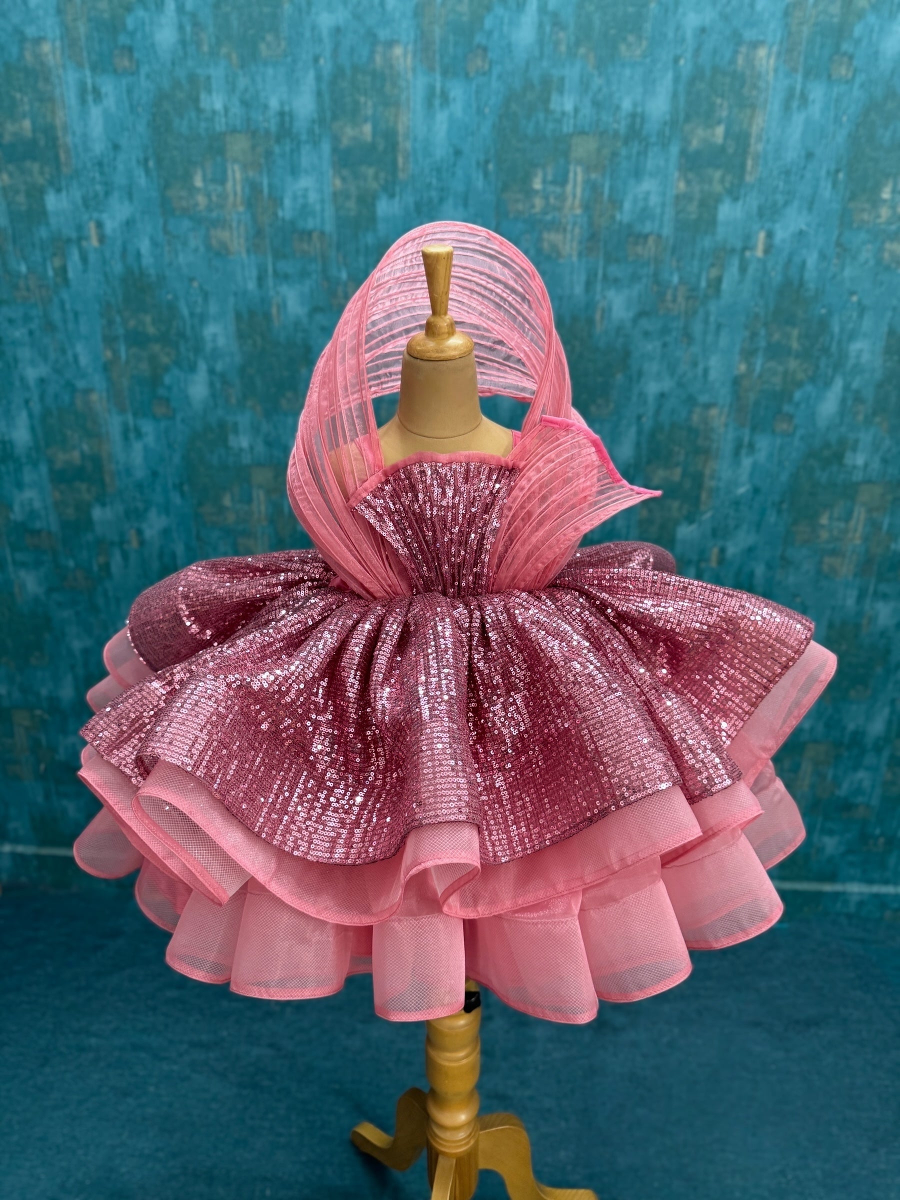 Blush Starburst Princess Dress