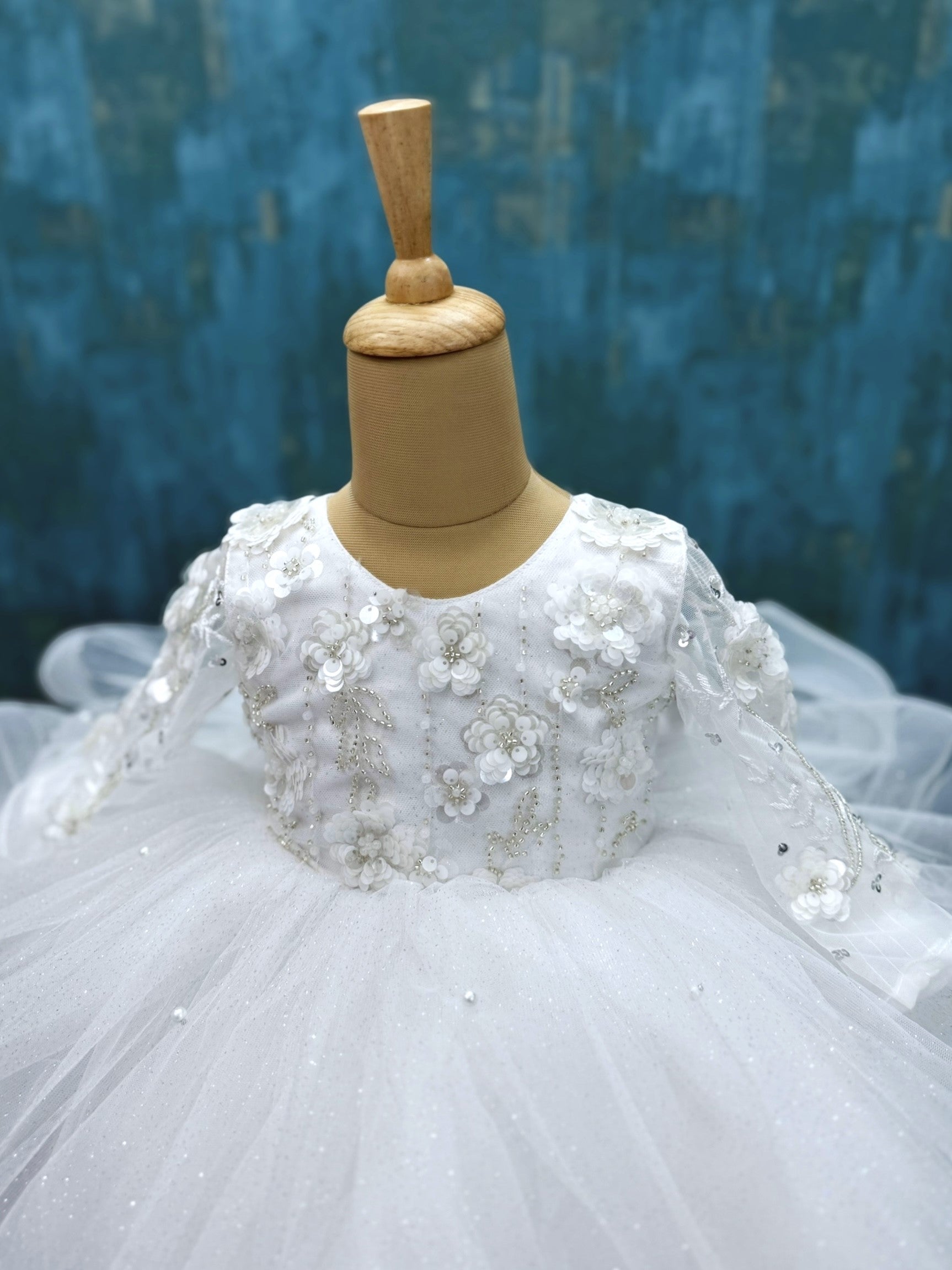 Snowflake Pearl Princess Dress