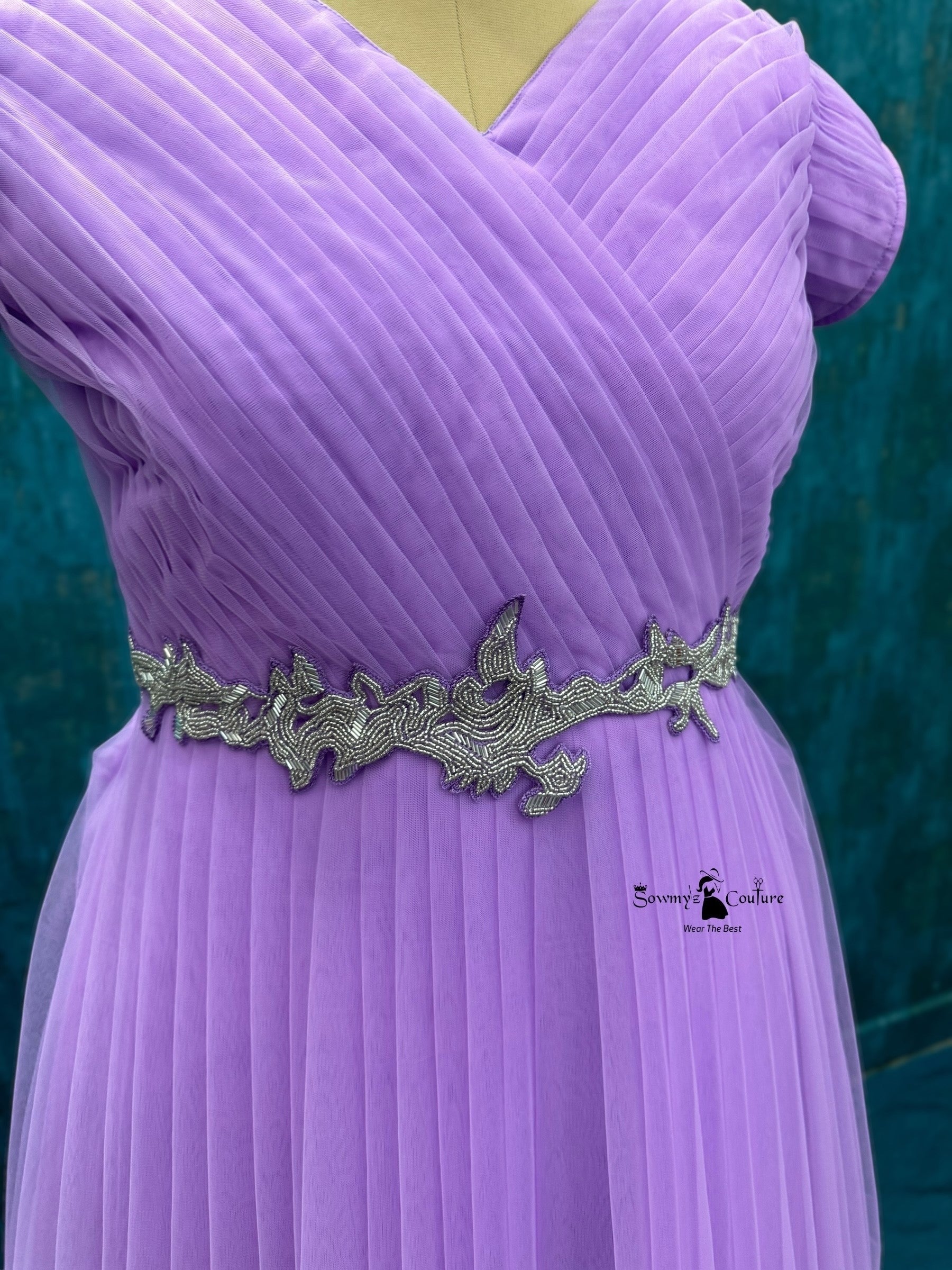 Buy Party Wear Dresses Online, Lavender Princess Mom & Daughter Set