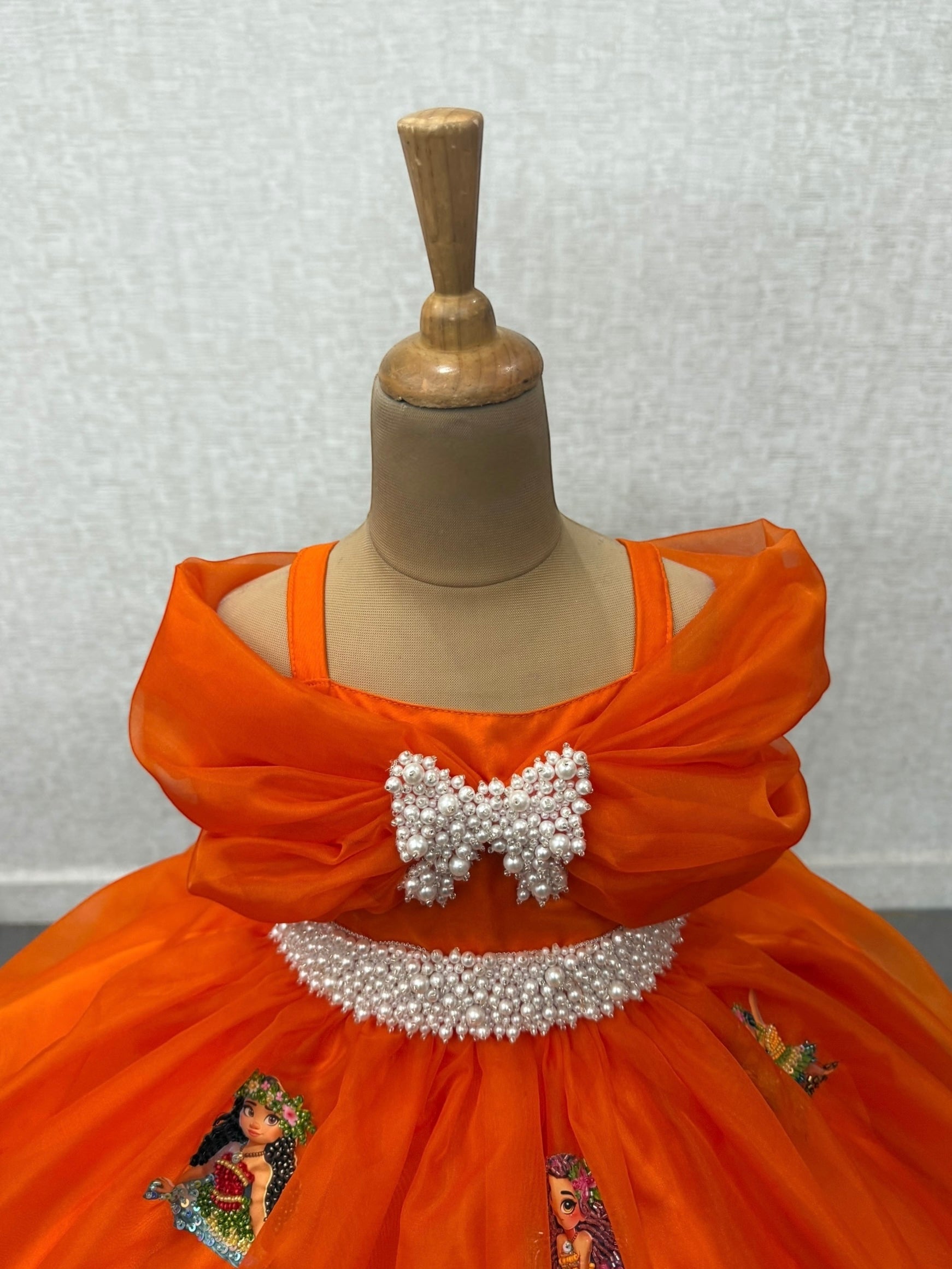 Sun flare Royale Crystal Belt Bow Fantasy Celebration Dress