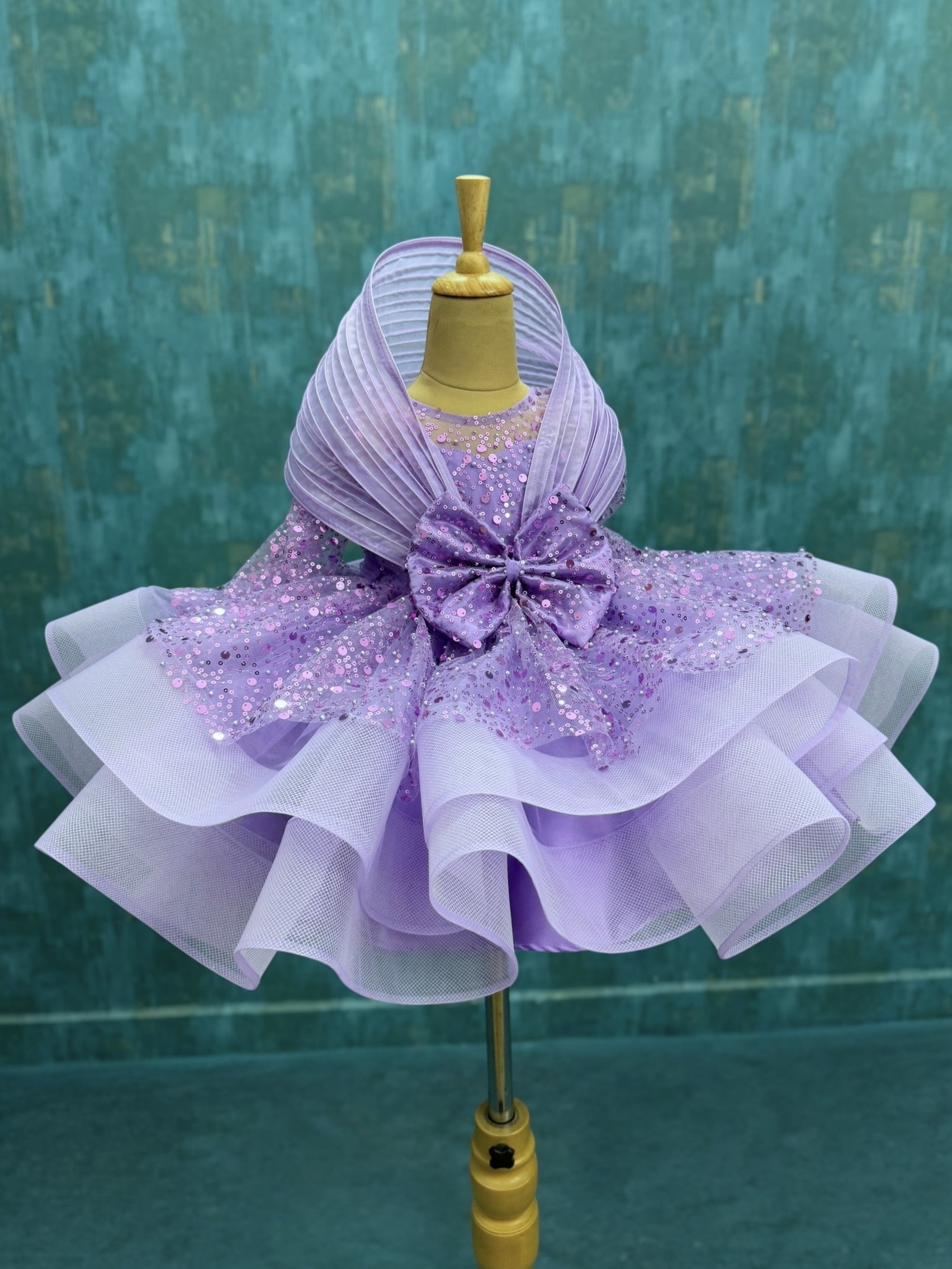 Buy Mother Daughter Dresses Online, Lavender Bow Fairy Gown Duo