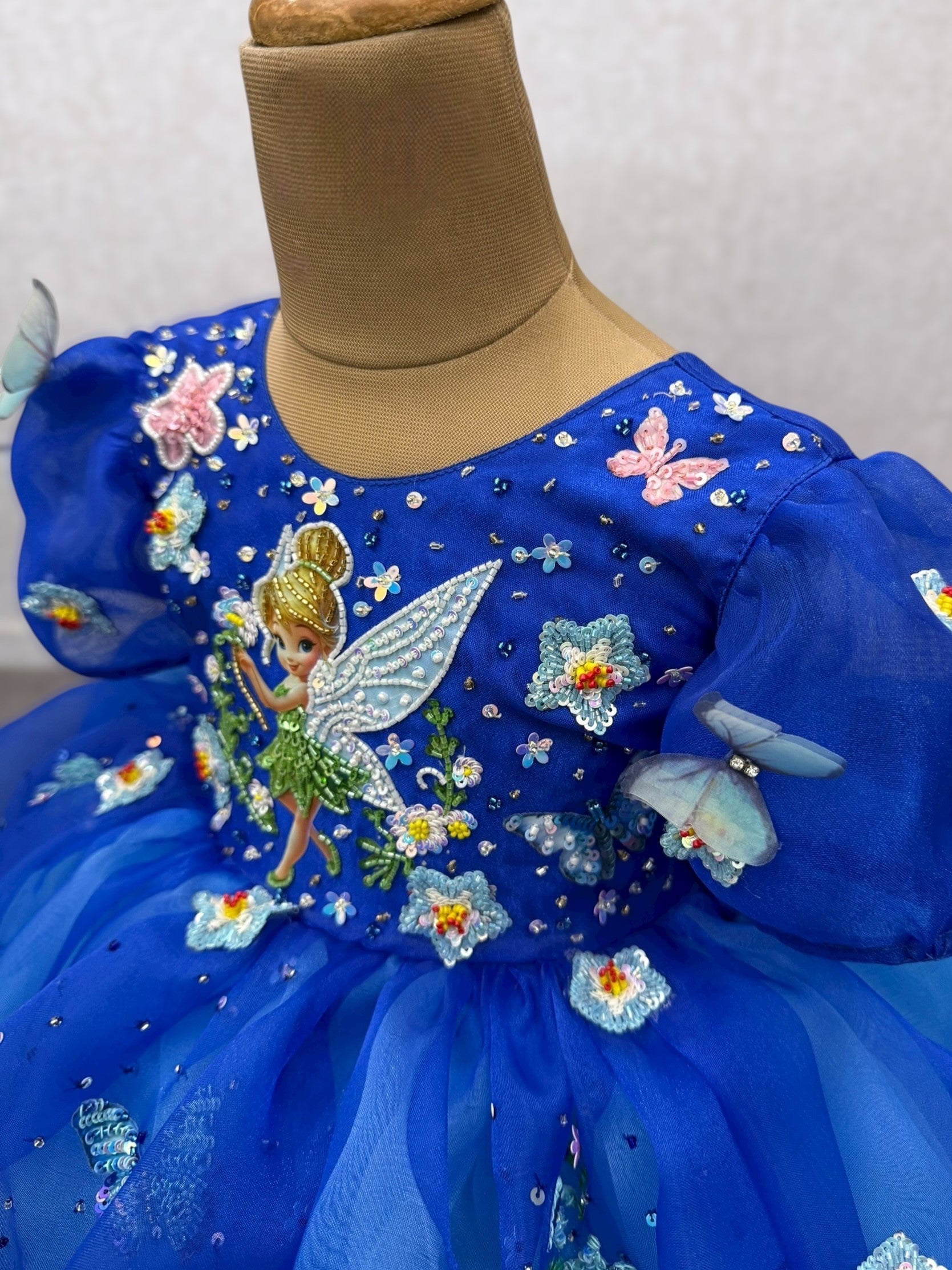 Azure Fairy Whirl Gown