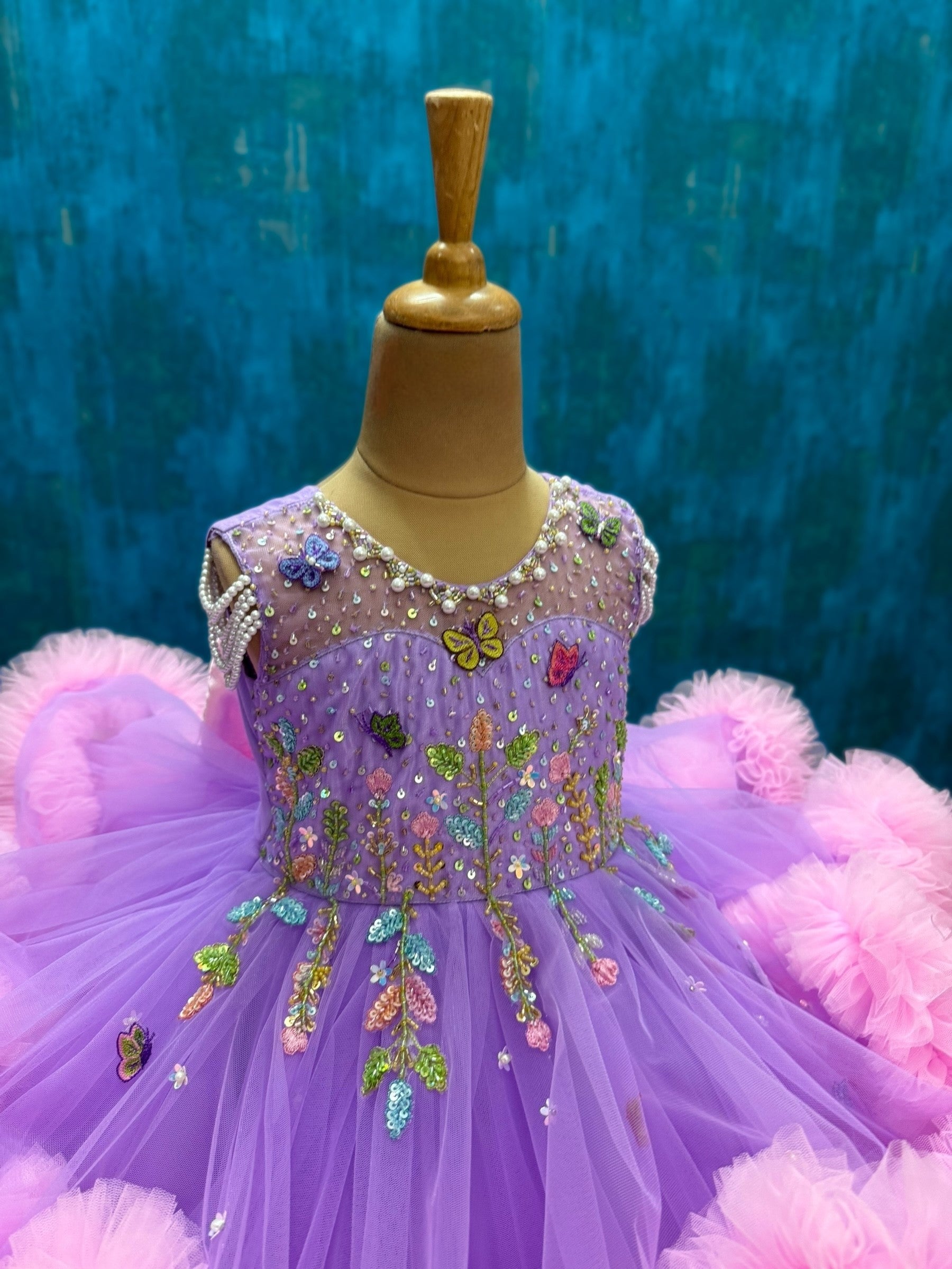 Flutter Candy Cloud Gown