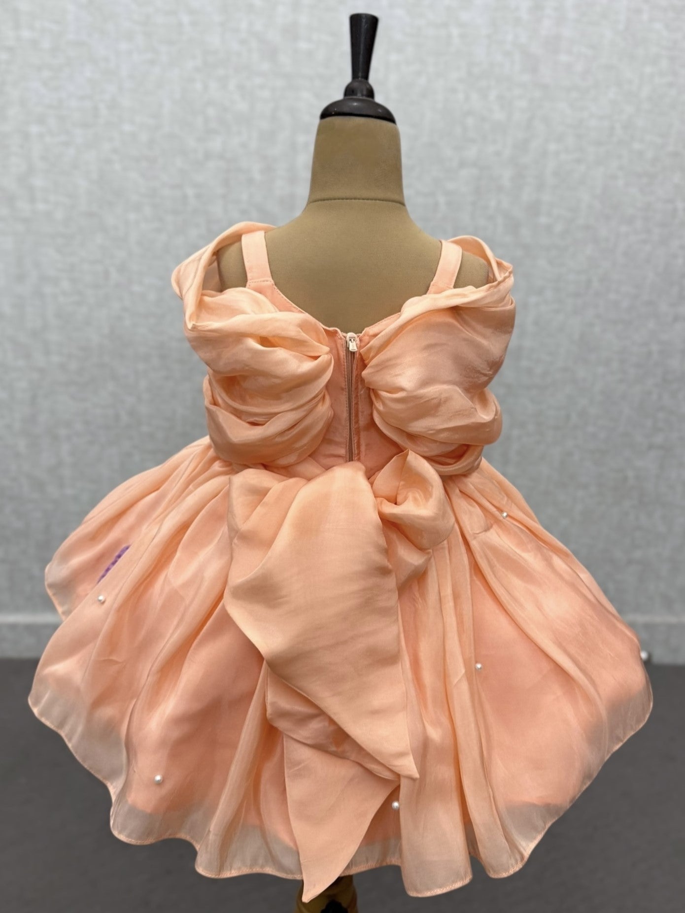 Toon Parade Peach Dress
