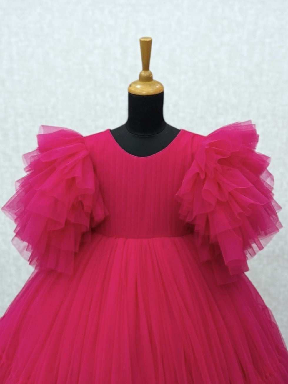 Fuchsia Ruffle Fantasy Dress