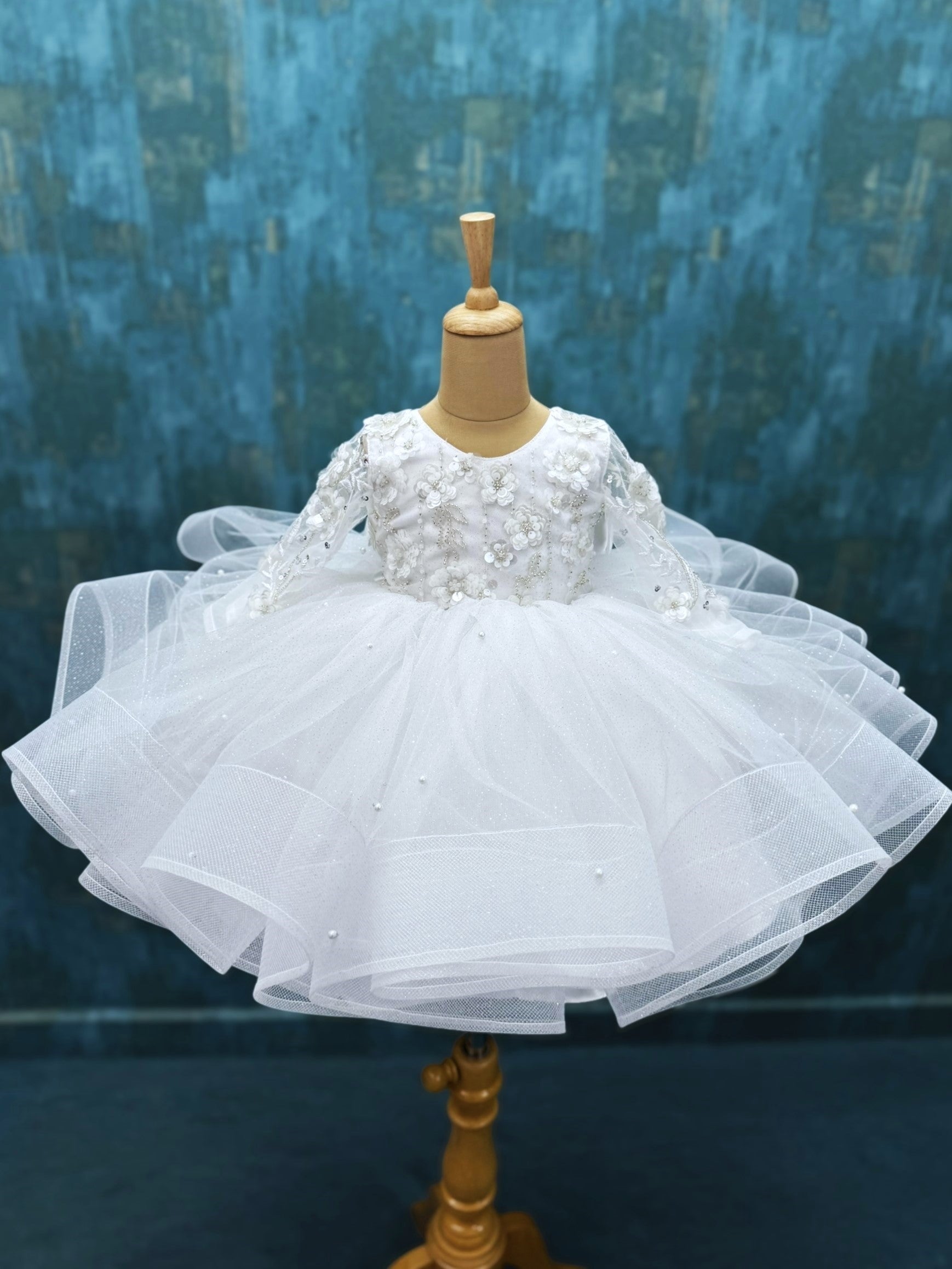Snowflake Pearl Princess Dress