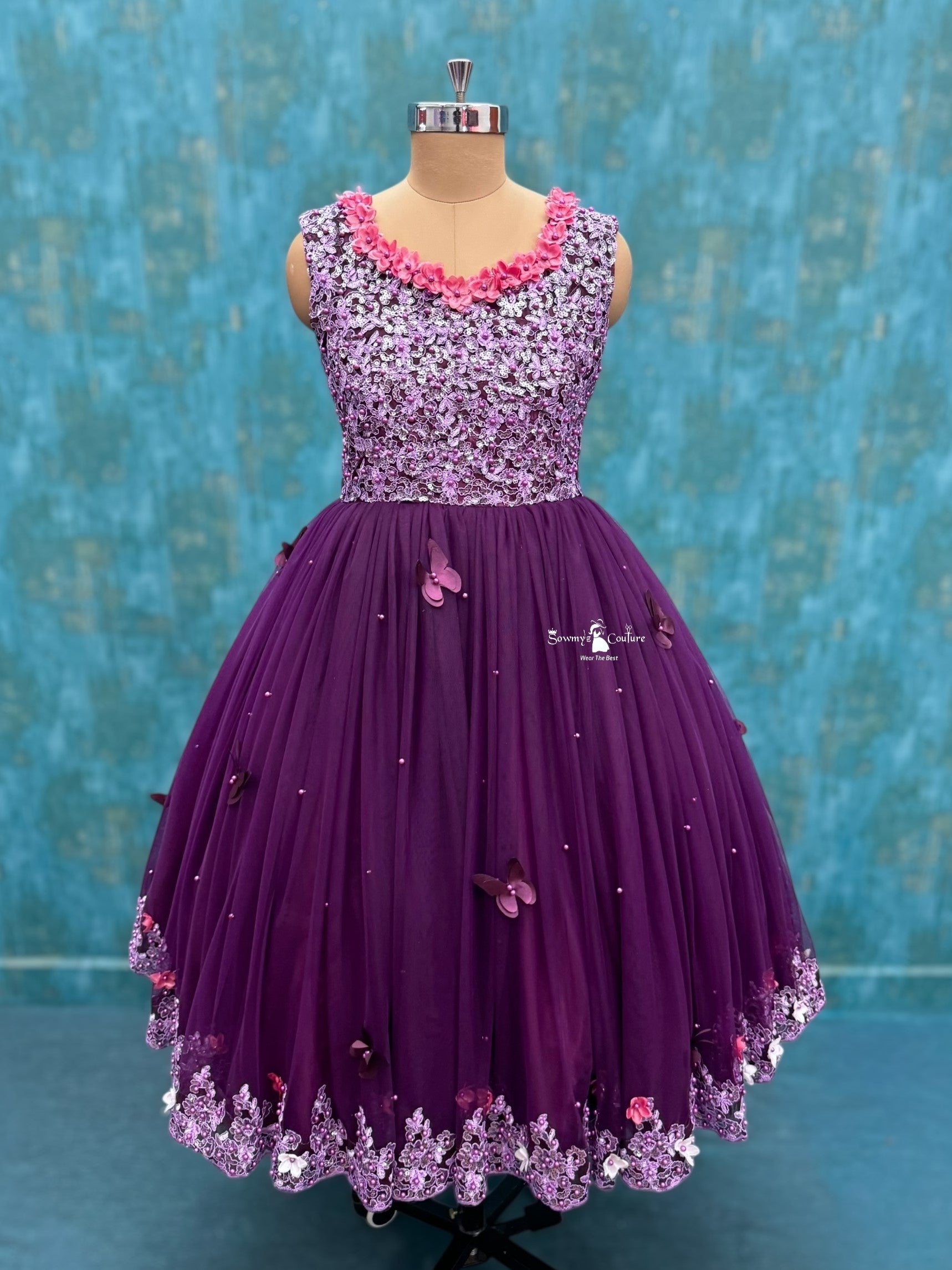 Plum Blossom Couture Duo- Lace Combo