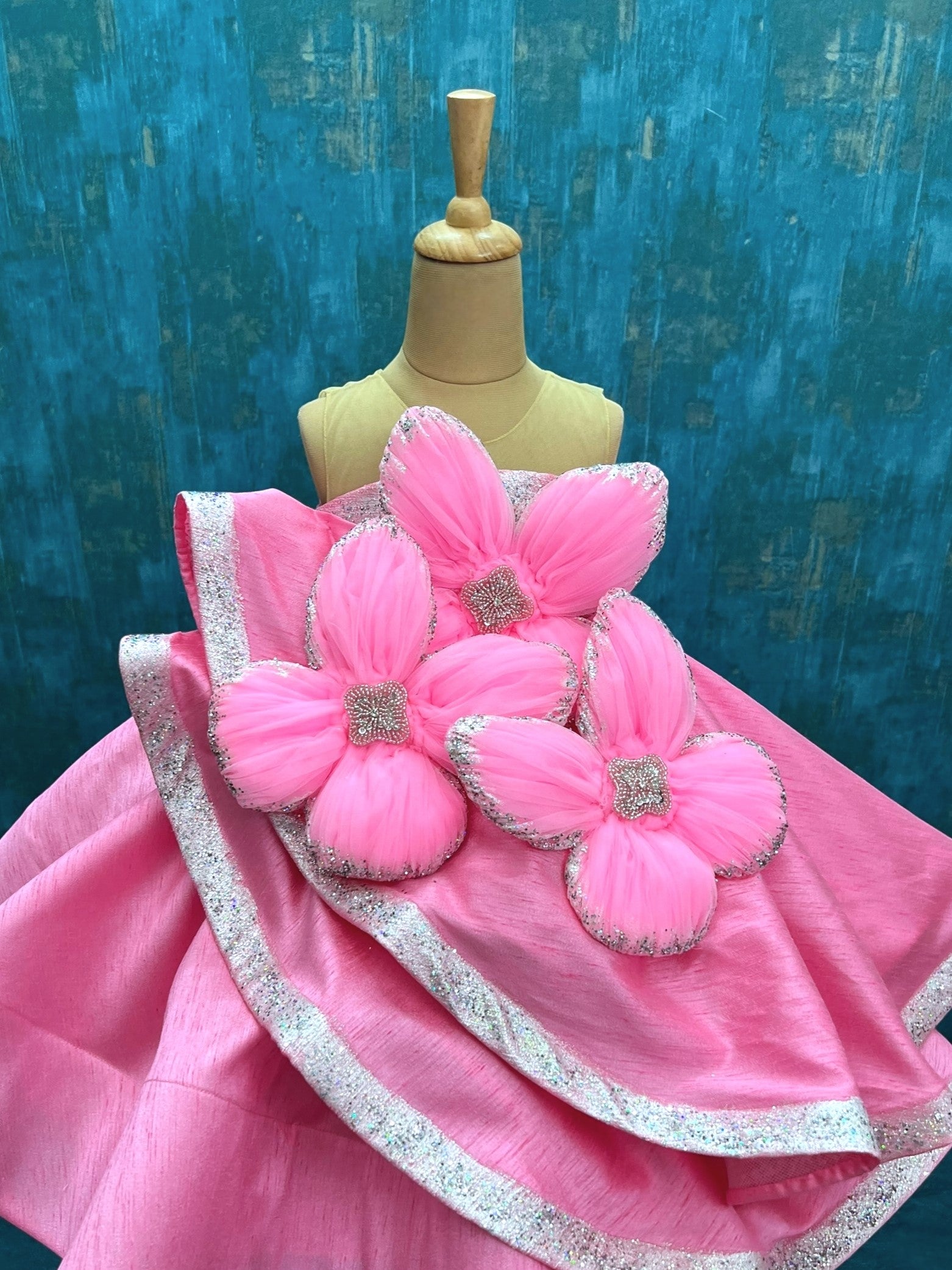 Blush Peony Enchantment Couture Gown