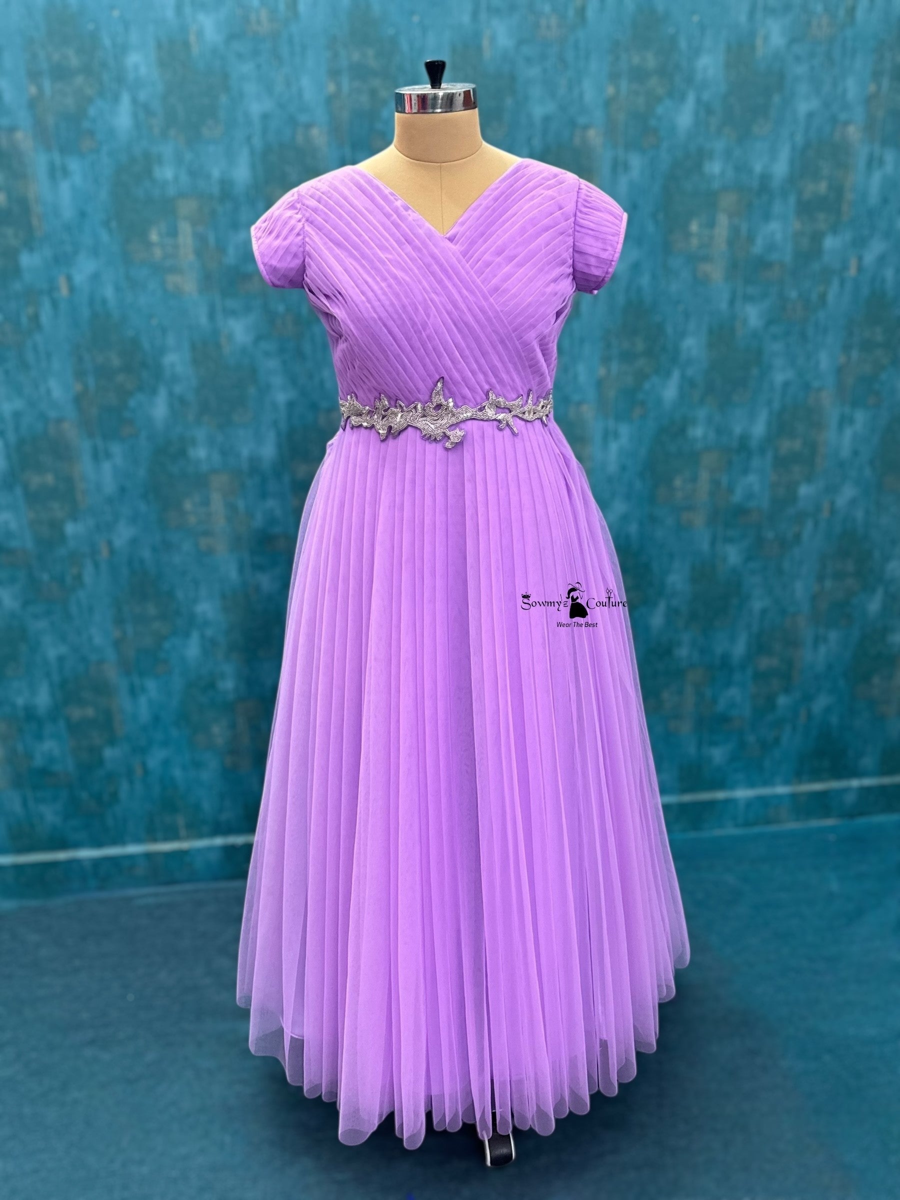 Buy Party Wear Dresses Online, Lavender Princess Mom & Daughter Set