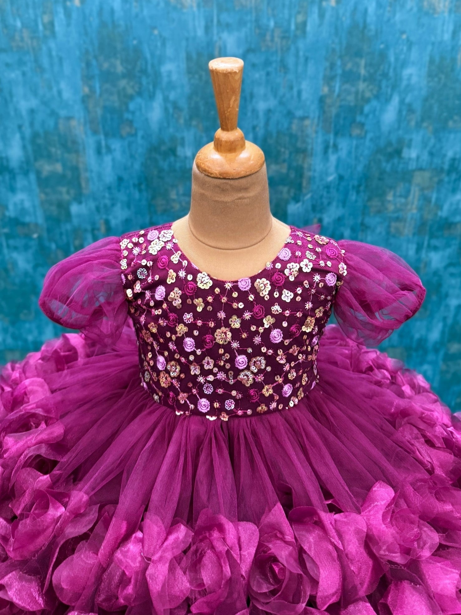 Royal Rosette Princess Dress