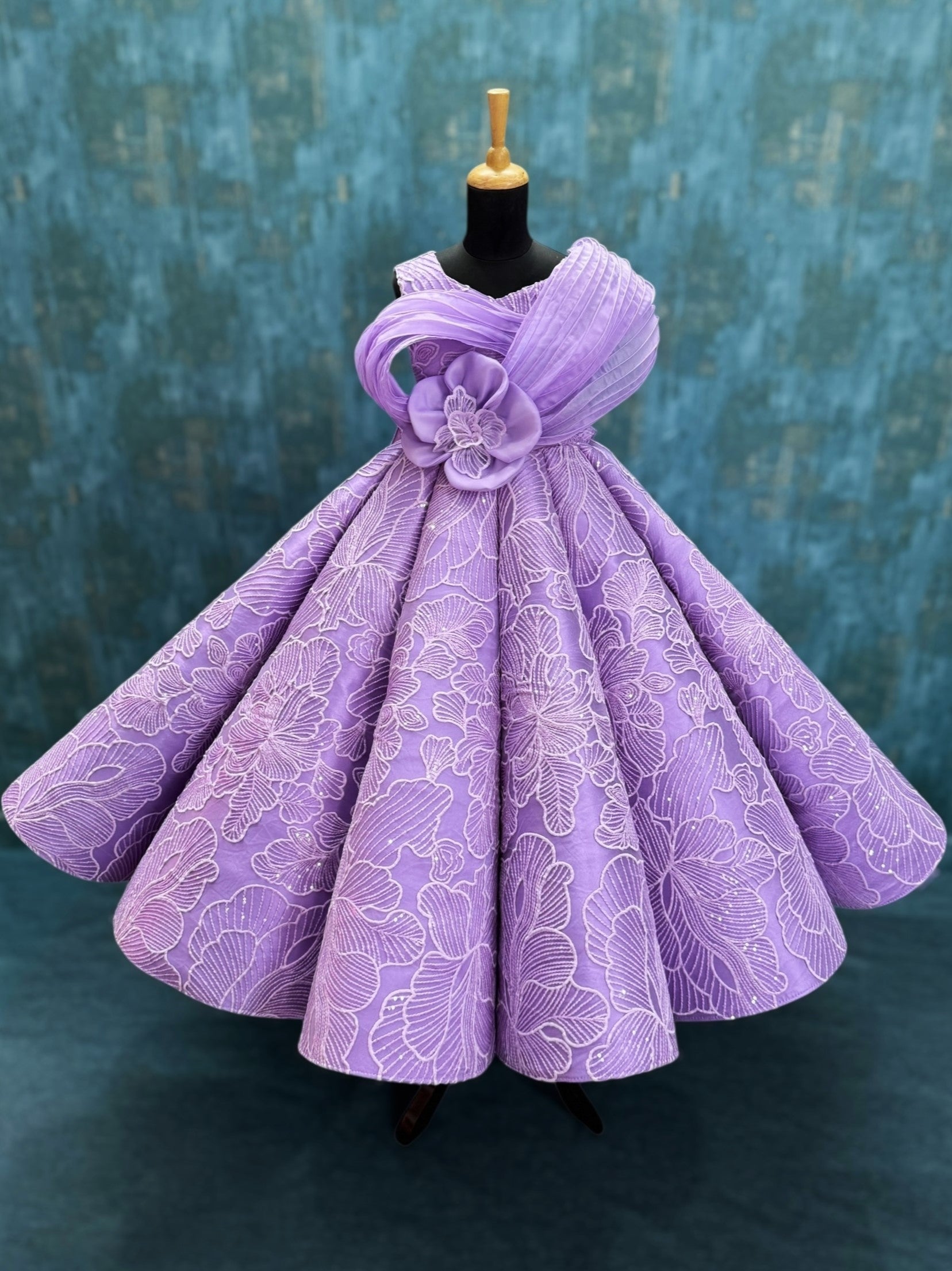 Starlight Lilac Blossom Heirloom Royal Princess Ball Gown
