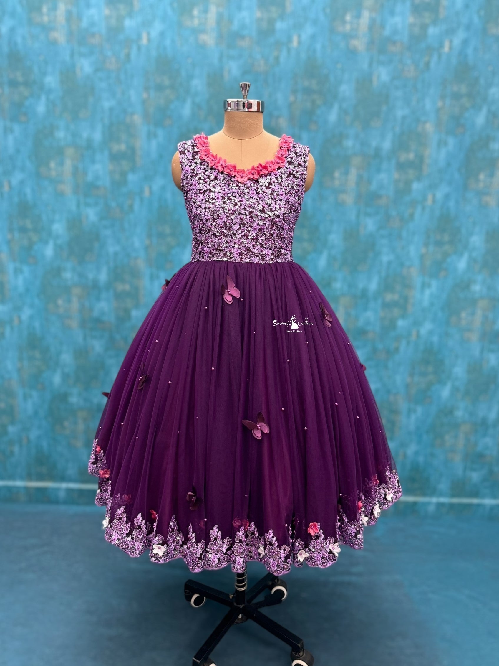 Plum Blossom Couture Duo- Lace Combo