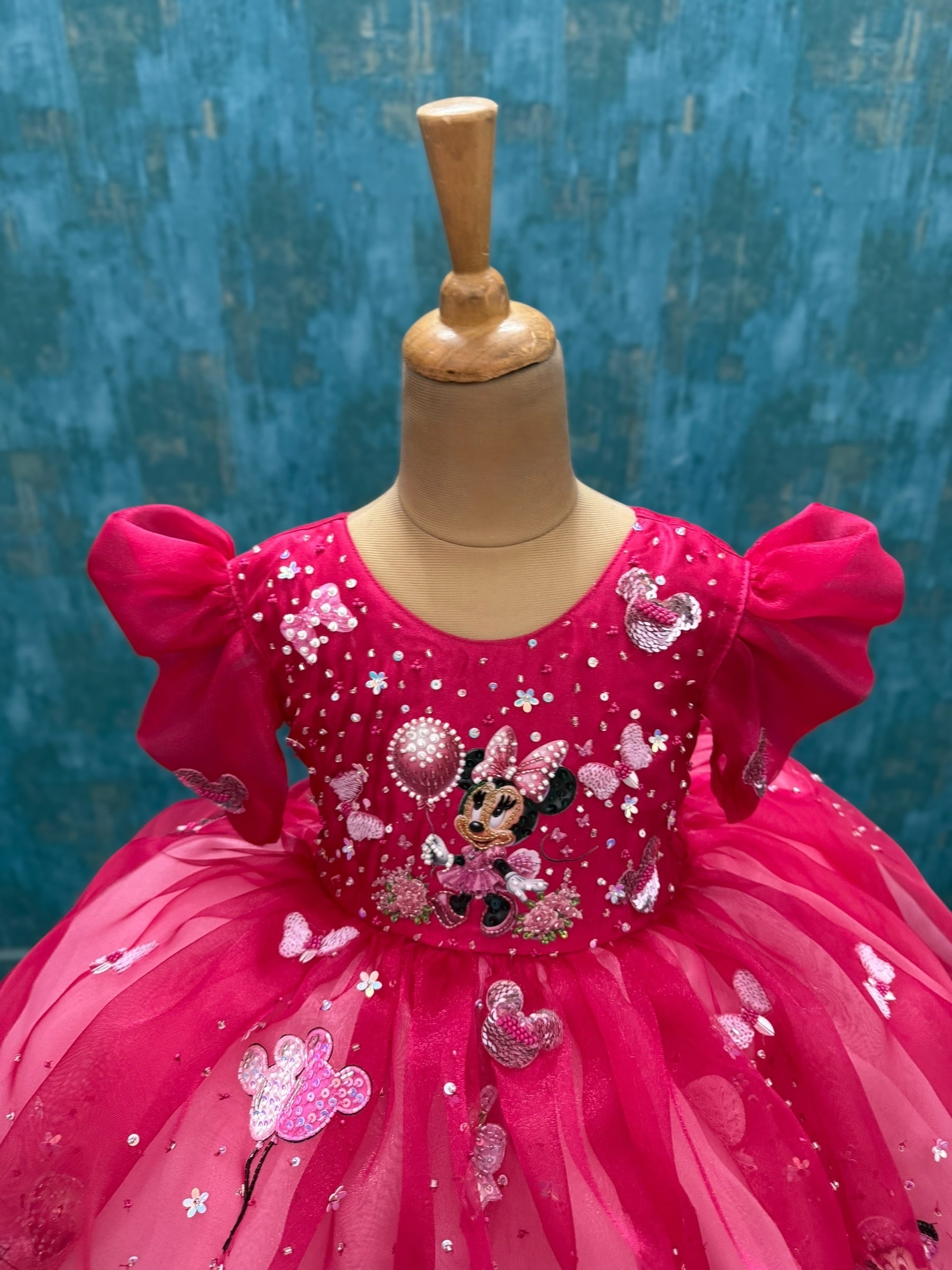 Disney gown Online, Minnie Mouse Sparkle Tulle Birthday Dress