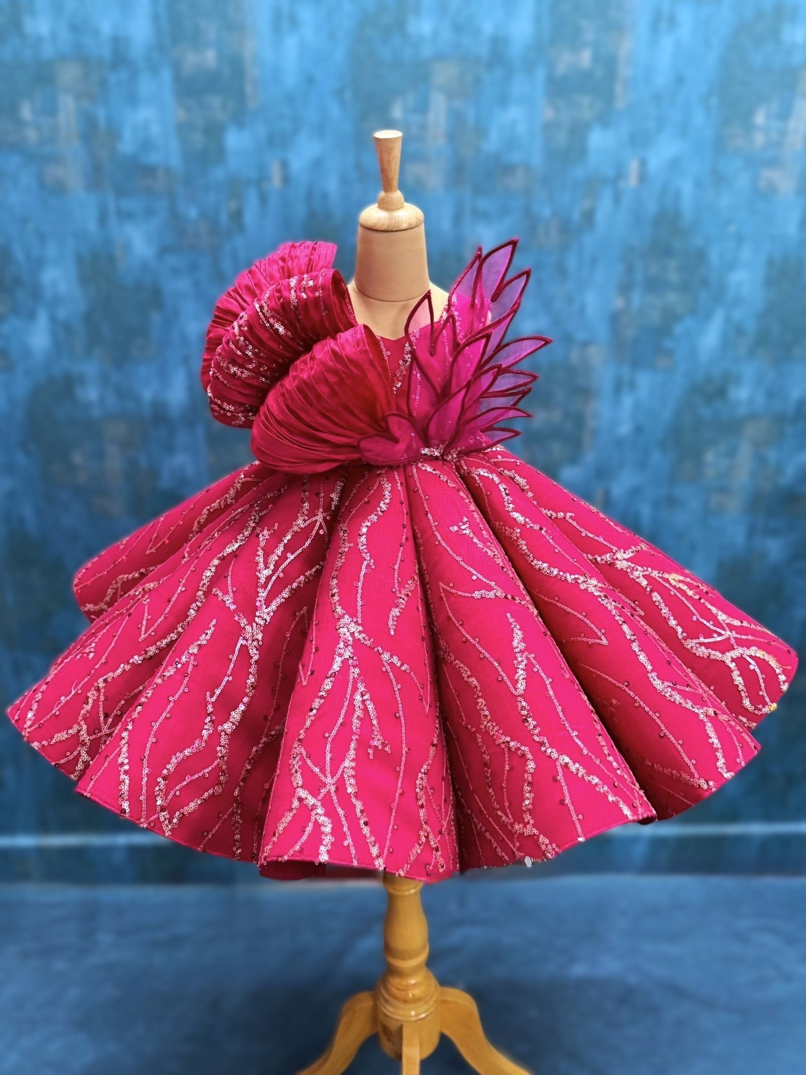 Pink Petal Couture Dress