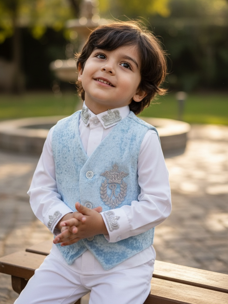 Winter Glow Luxe Blazer Suit