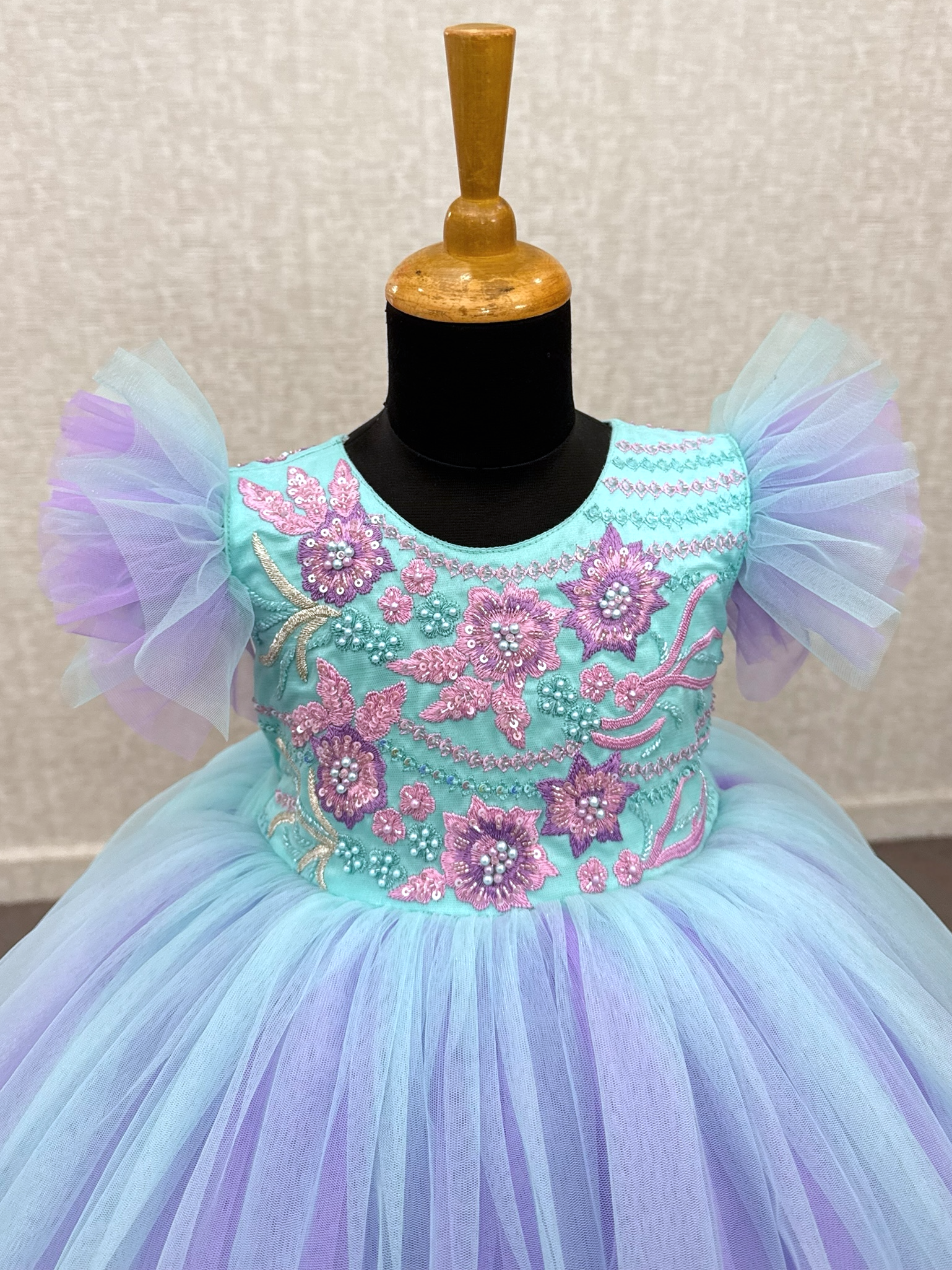 Enchanted Frost Blossom Dress