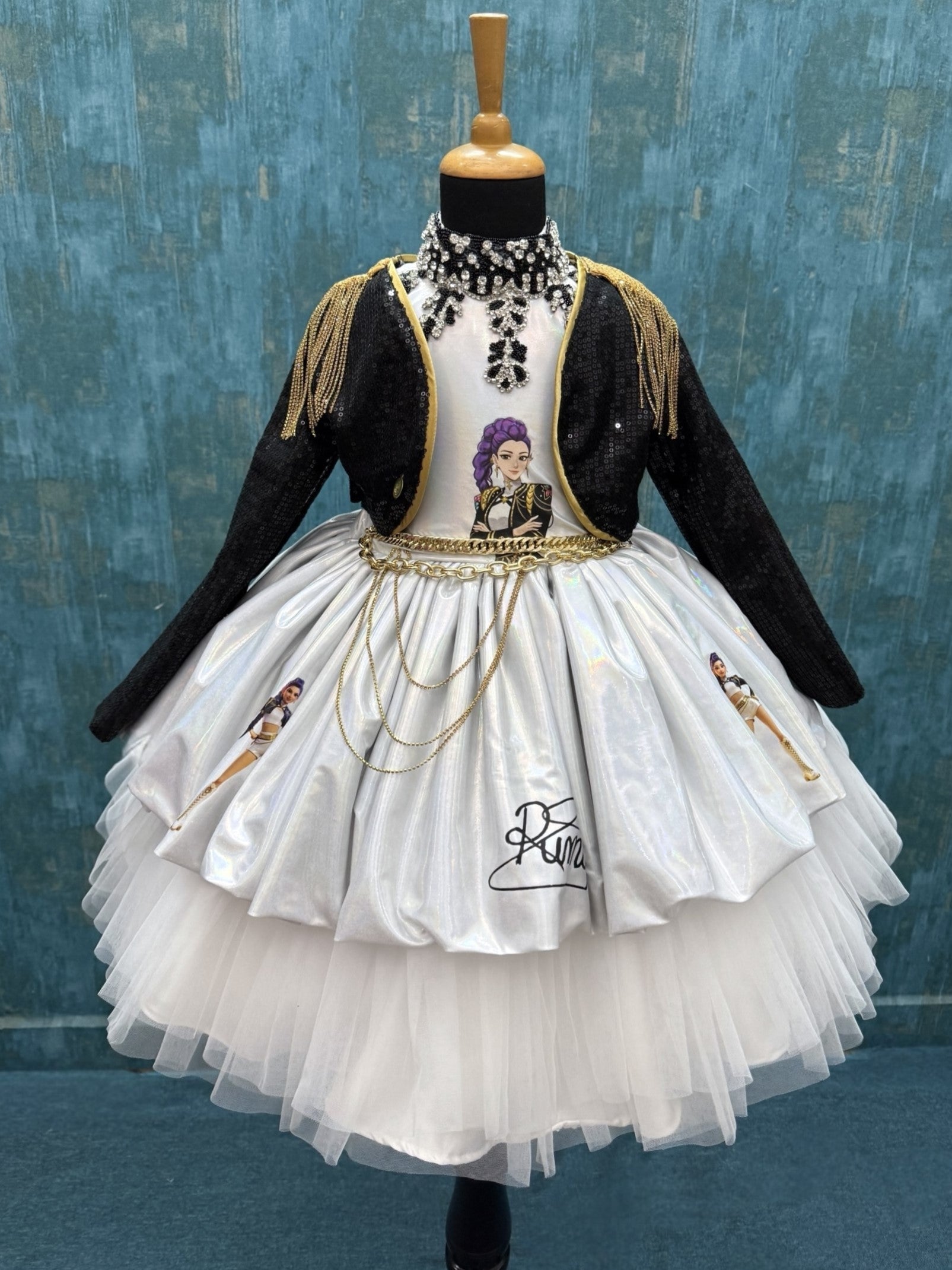 Midnight Empress K-POP dress