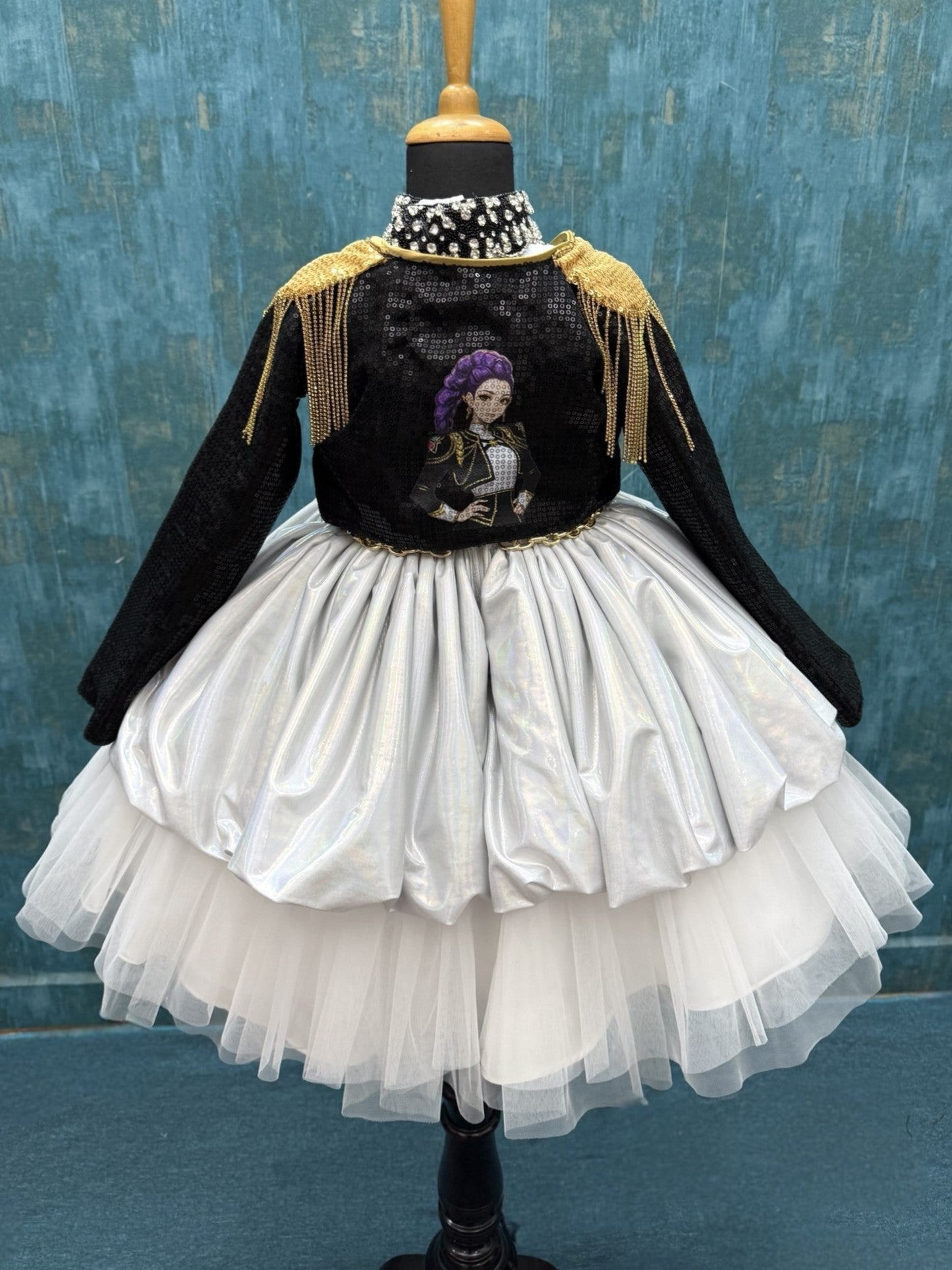 Midnight Empress K-POP dress