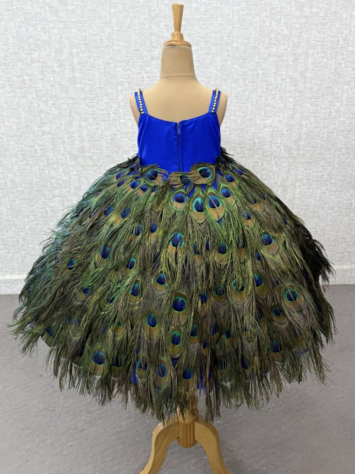 Royal Peacock Princess Gown