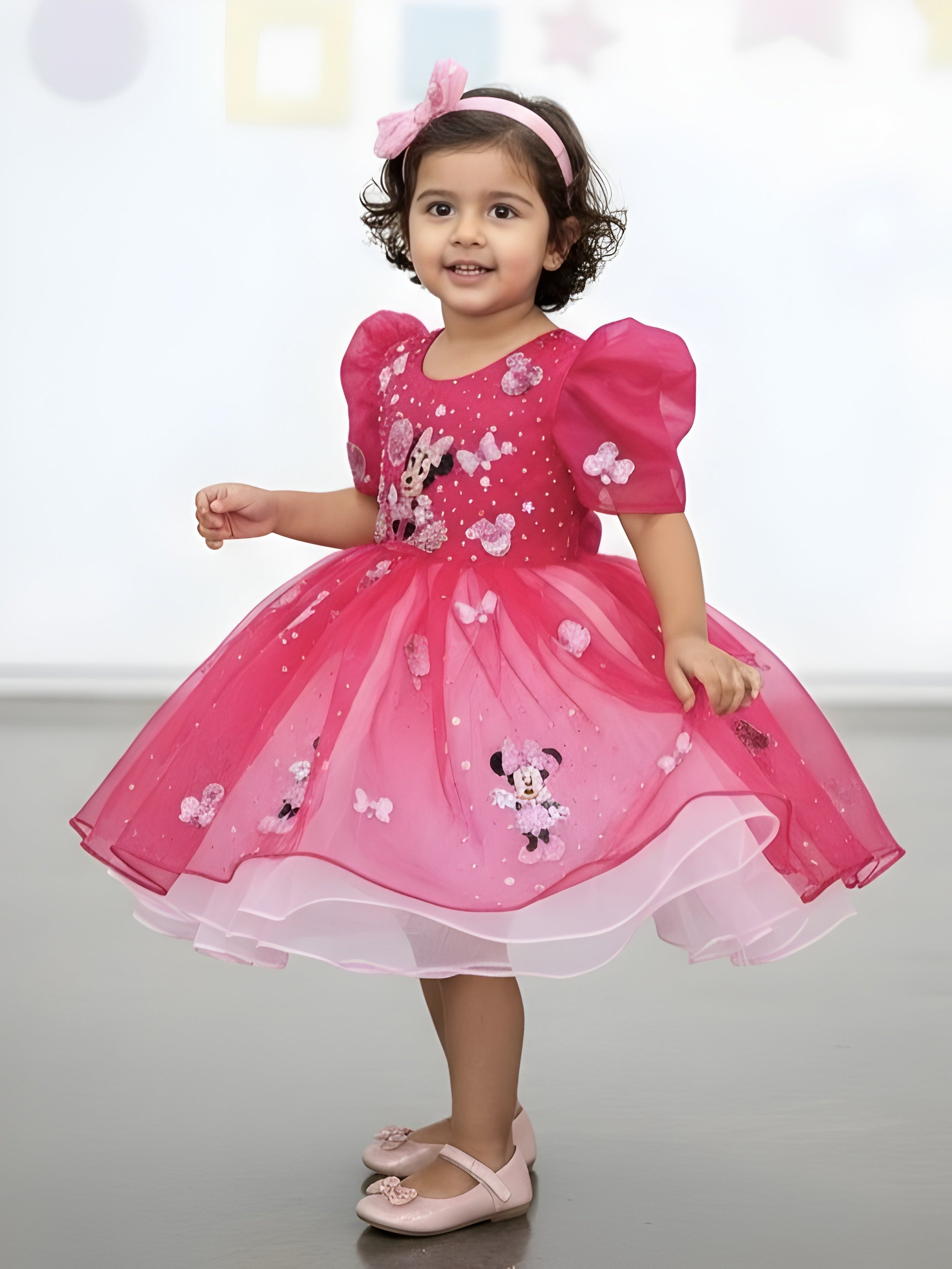 Disney gown Online, Minnie Mouse Sparkle Tulle Birthday Dress