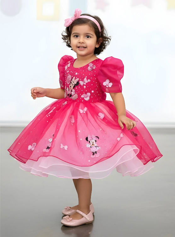 Disney gown Online, Minnie Mouse Sparkle Tulle Birthday Dress
